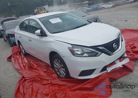 2019 Nissan Sentra Sv z USA, uszkodzony, nr VIN 3N1AB7AP5KY224203